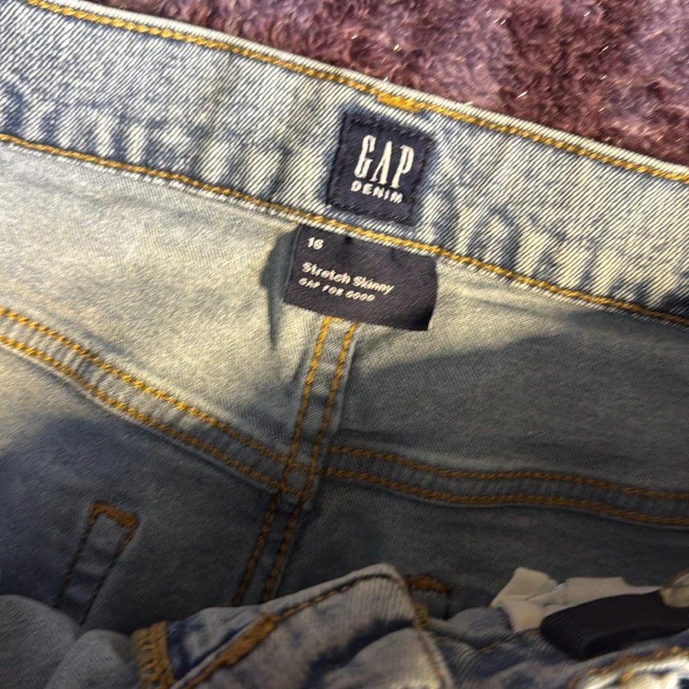 2/$10 Boys sz 16 GAP Denim Skinny Jeans Classic Style